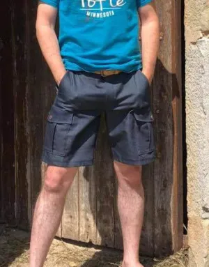 Cargo Shorts Men's Sewing Pattern, Wardrobe by Me