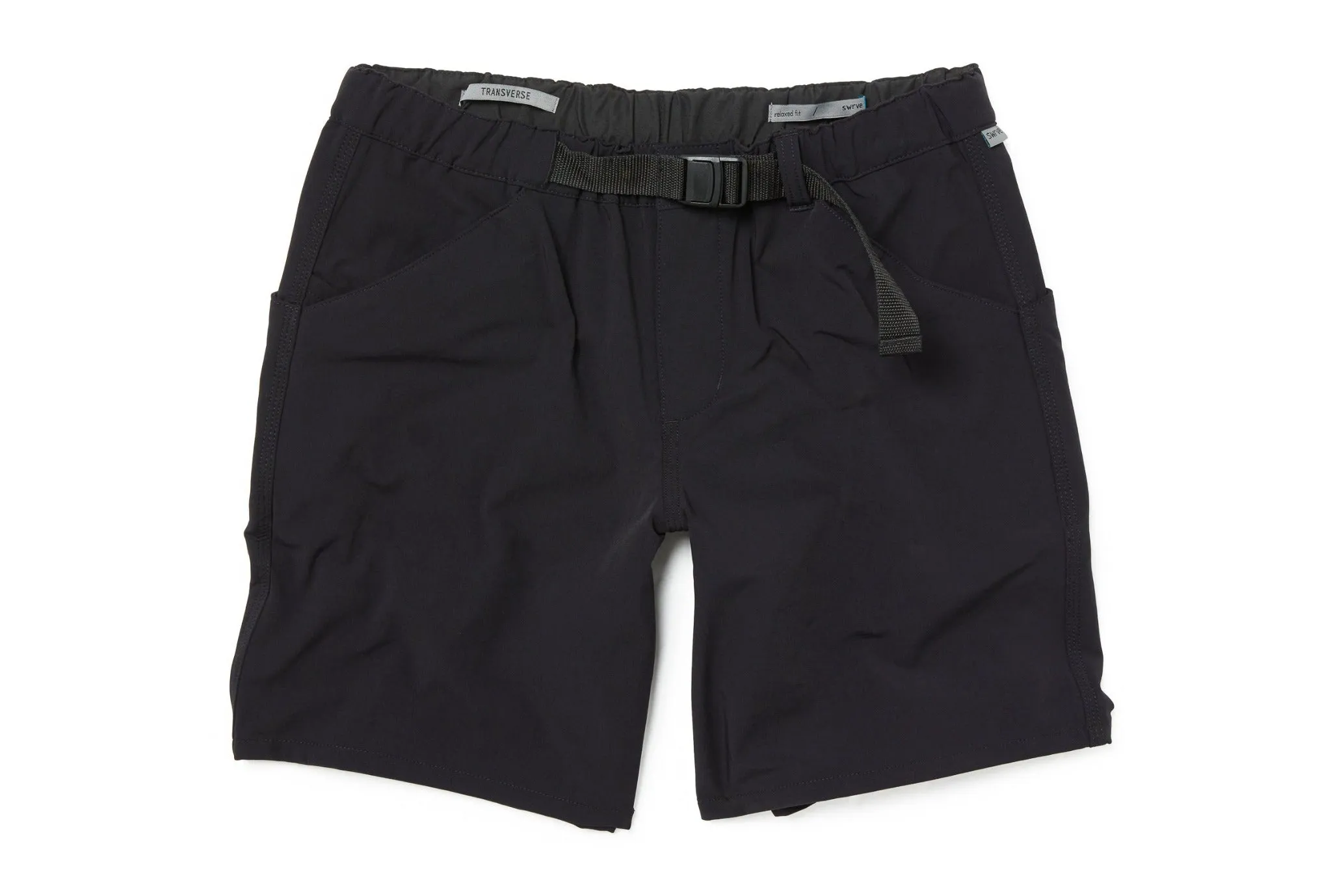 - TRANSVERSE - rambler belted shorts