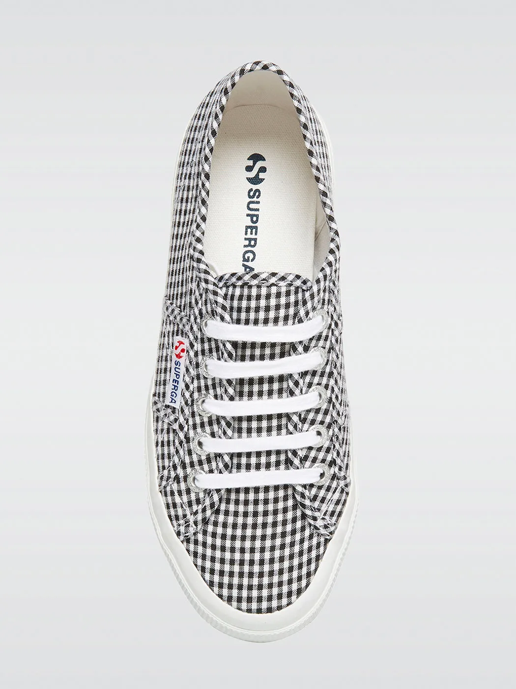 2750 Mini Gingham - White-White-Black