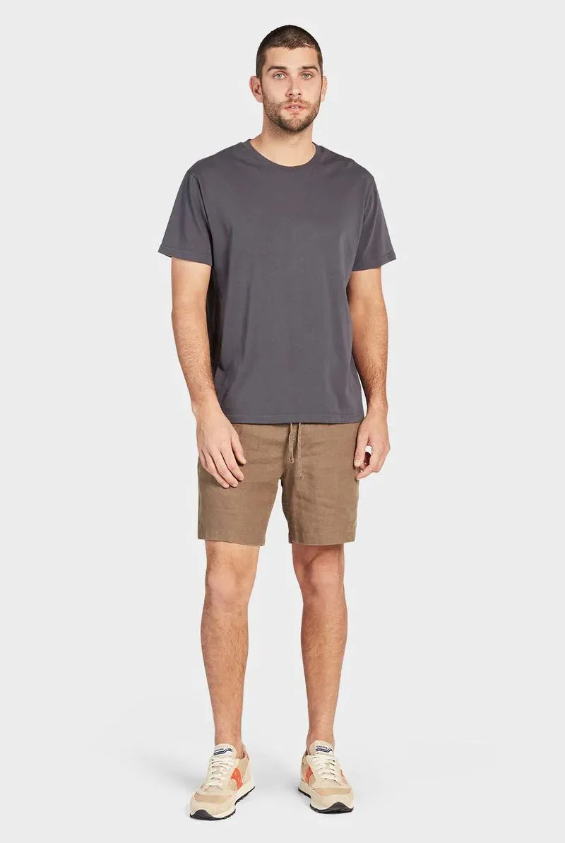 Academy Brand Men's Riviera Linen Shorts - Olive