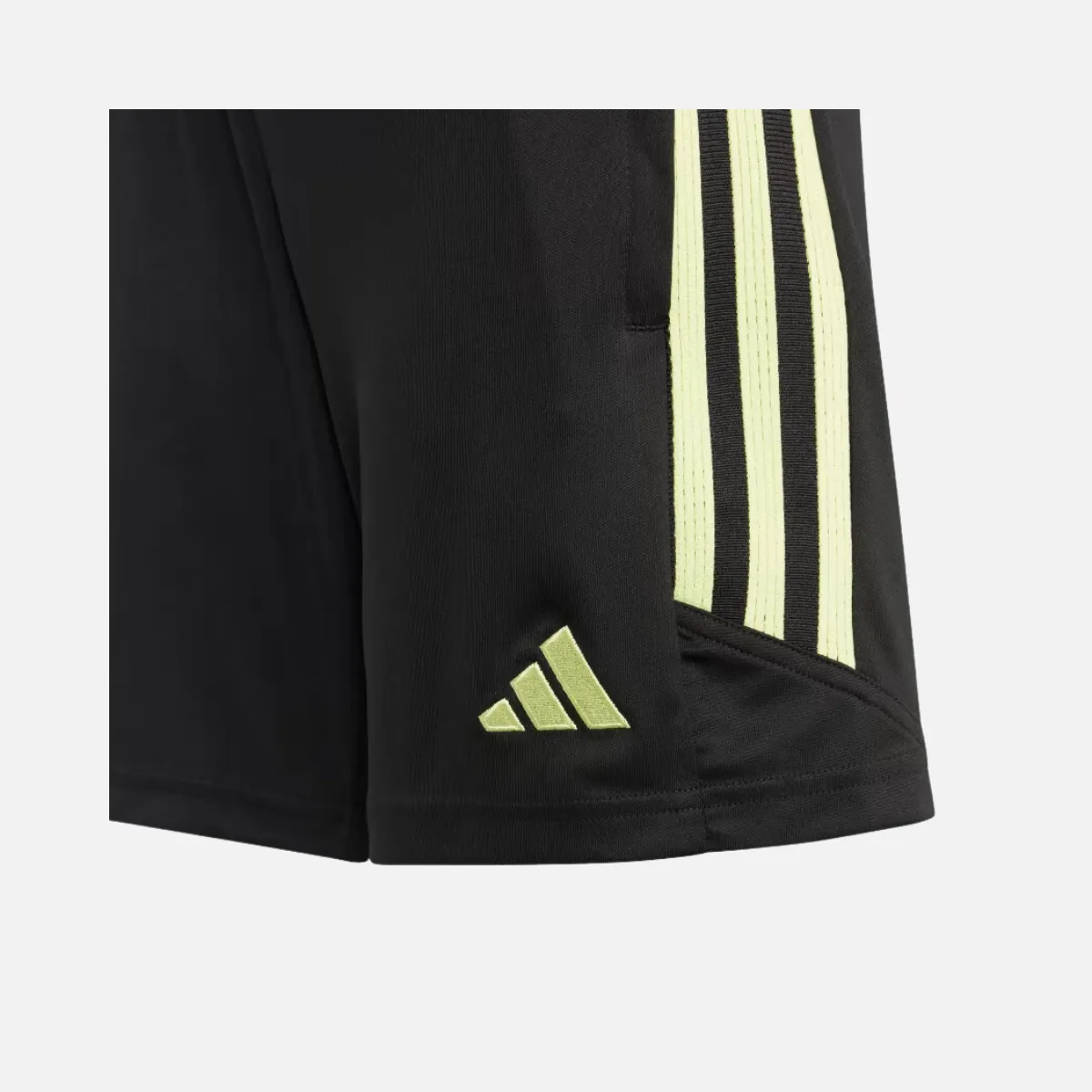 Adidas X Kids Unisex Training Shorts (7-16 Years) -Black / Pulse Lime