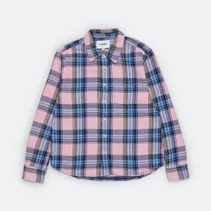 Blanket Plaid LS Shirt - Pink