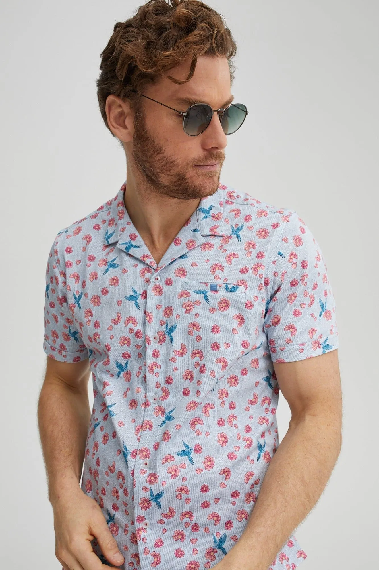 Blue Hummingbird T-Series DryTouch® Resort Collar Shirt