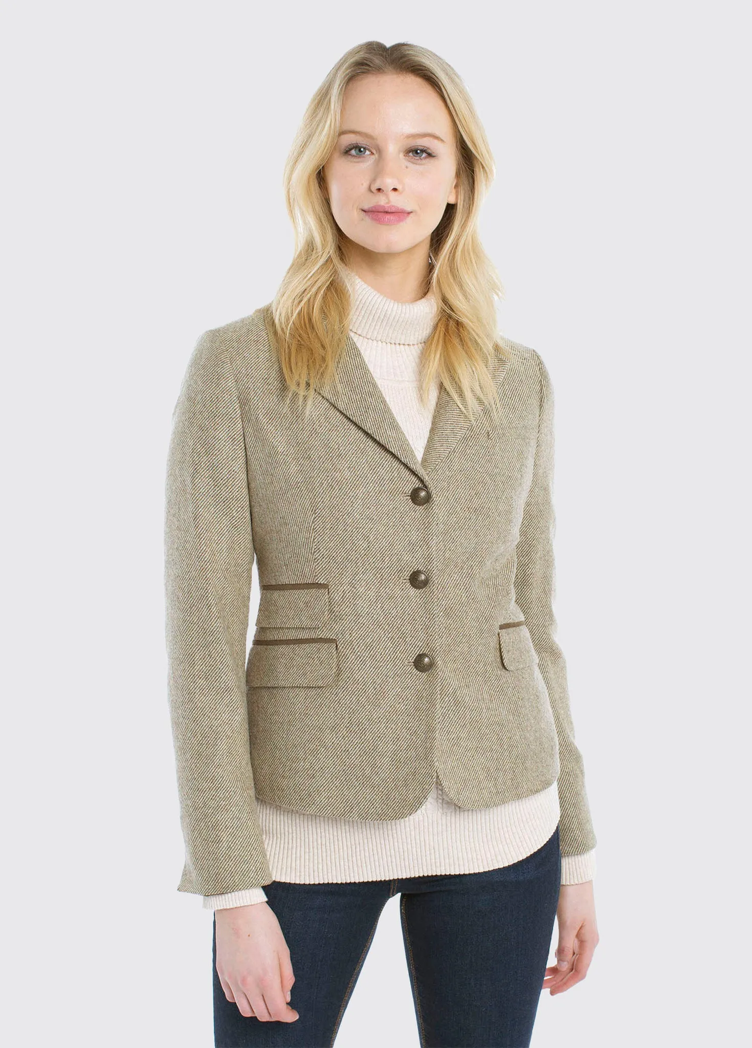 Buttercup Tweed Jacket - Sable