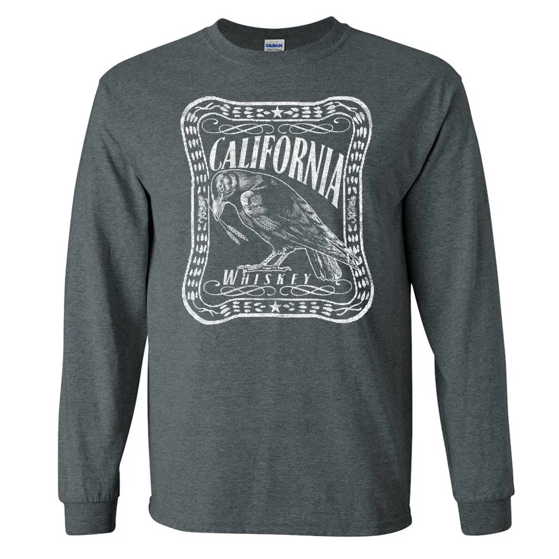 California Crow Whiskey Long Sleeve Shirt