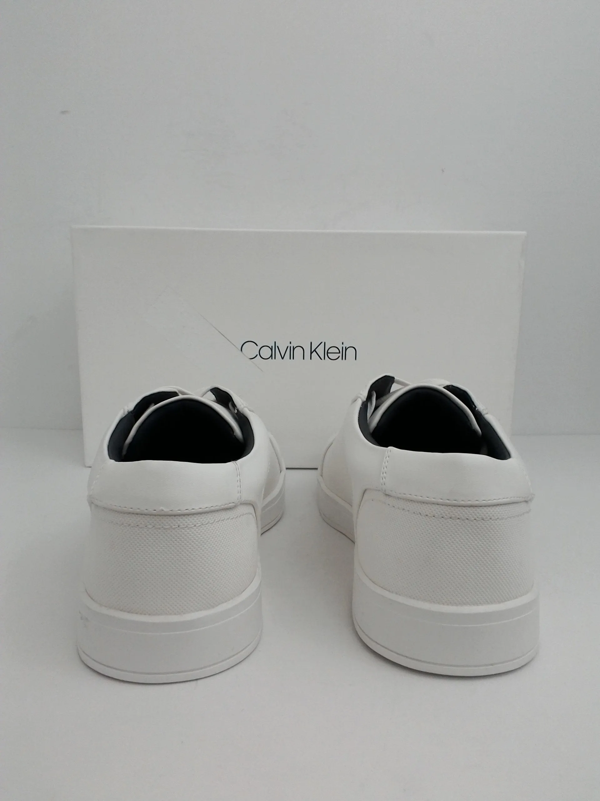 Calvin Klein Men's Bowyer Brushed Smooth/diamond, Sneakers Size 9.5 M