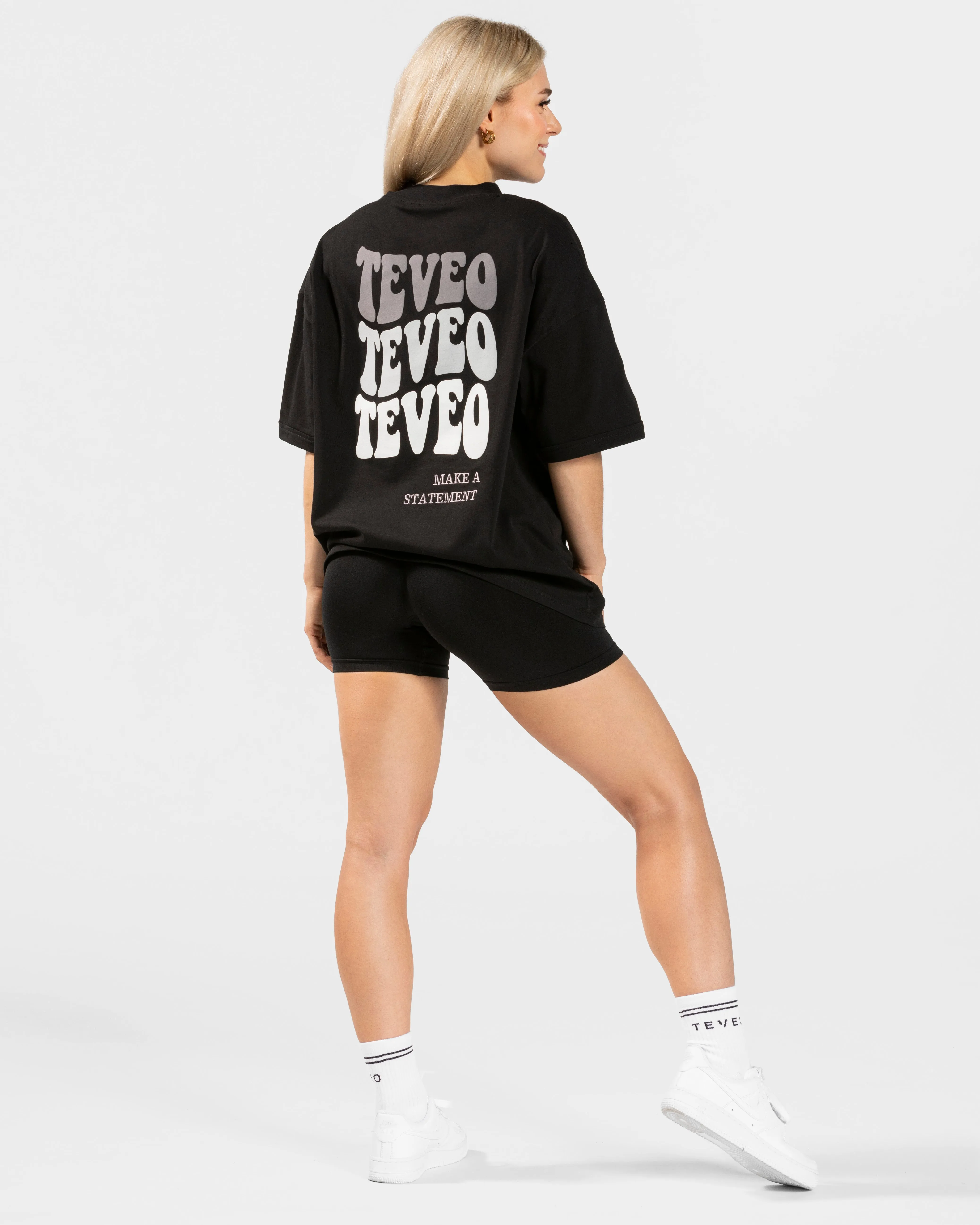 Candy Oversized T-Shirt "Schwarz"