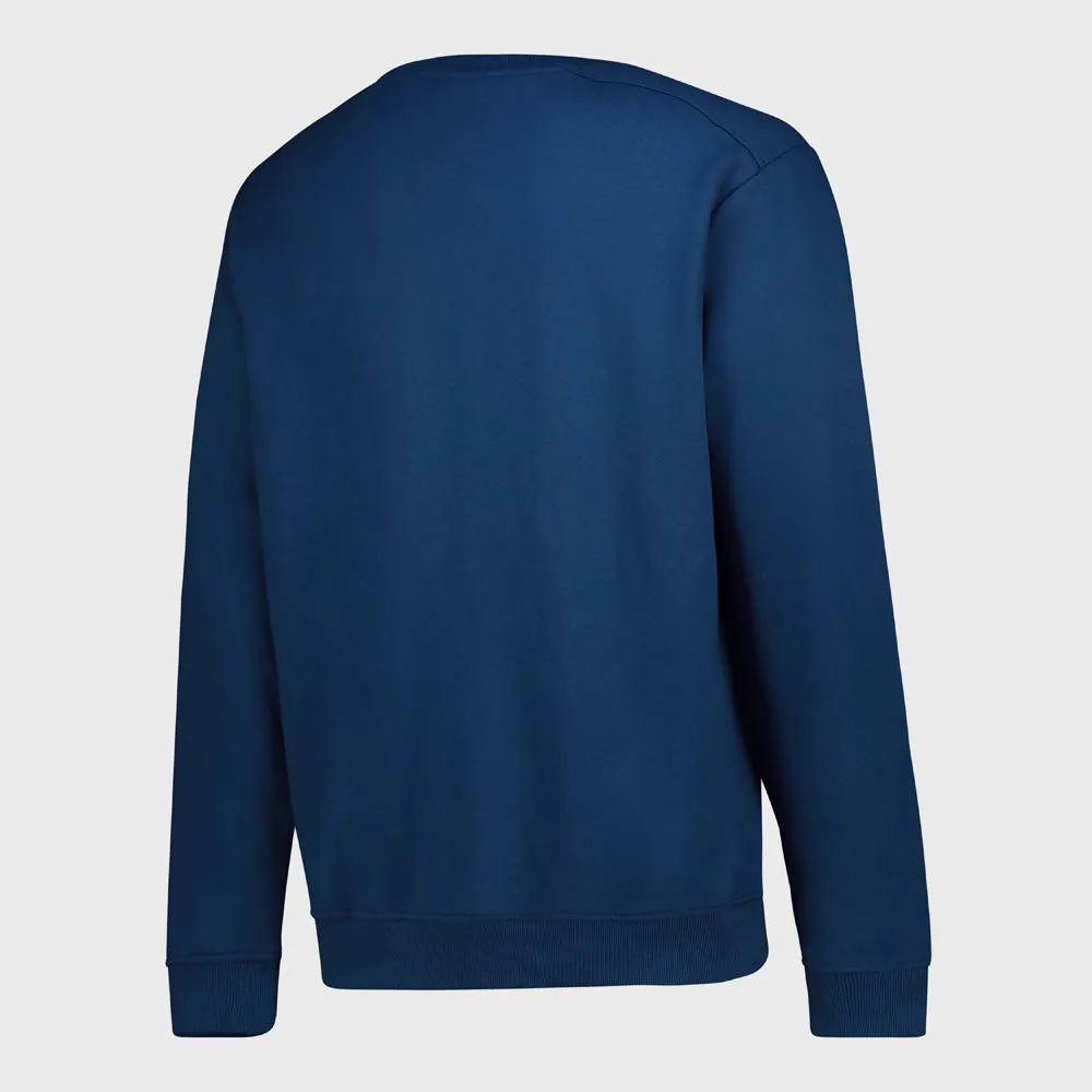 Code Mens Basic Crew Sweat Top Blue _ 181314 _ Blue