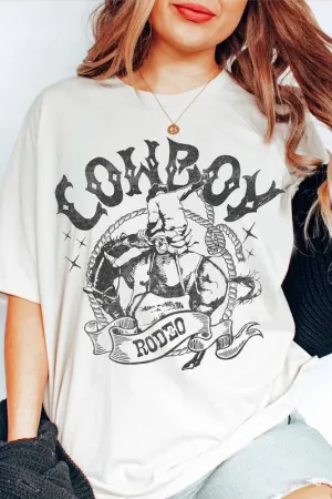 COWBOY RODEO TEE PLUS SIZE