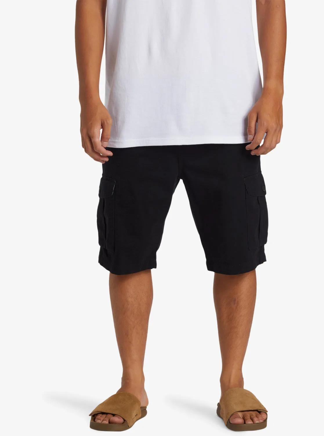 Crucial Battle Cargo Shorts - Black