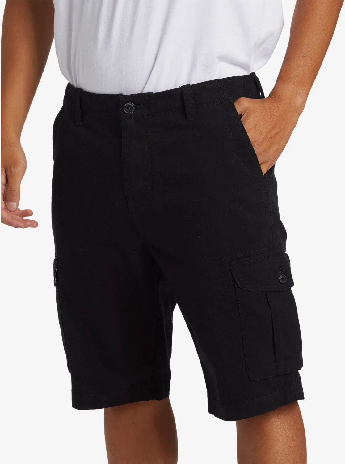 Crucial Battle Cargo Shorts - Black