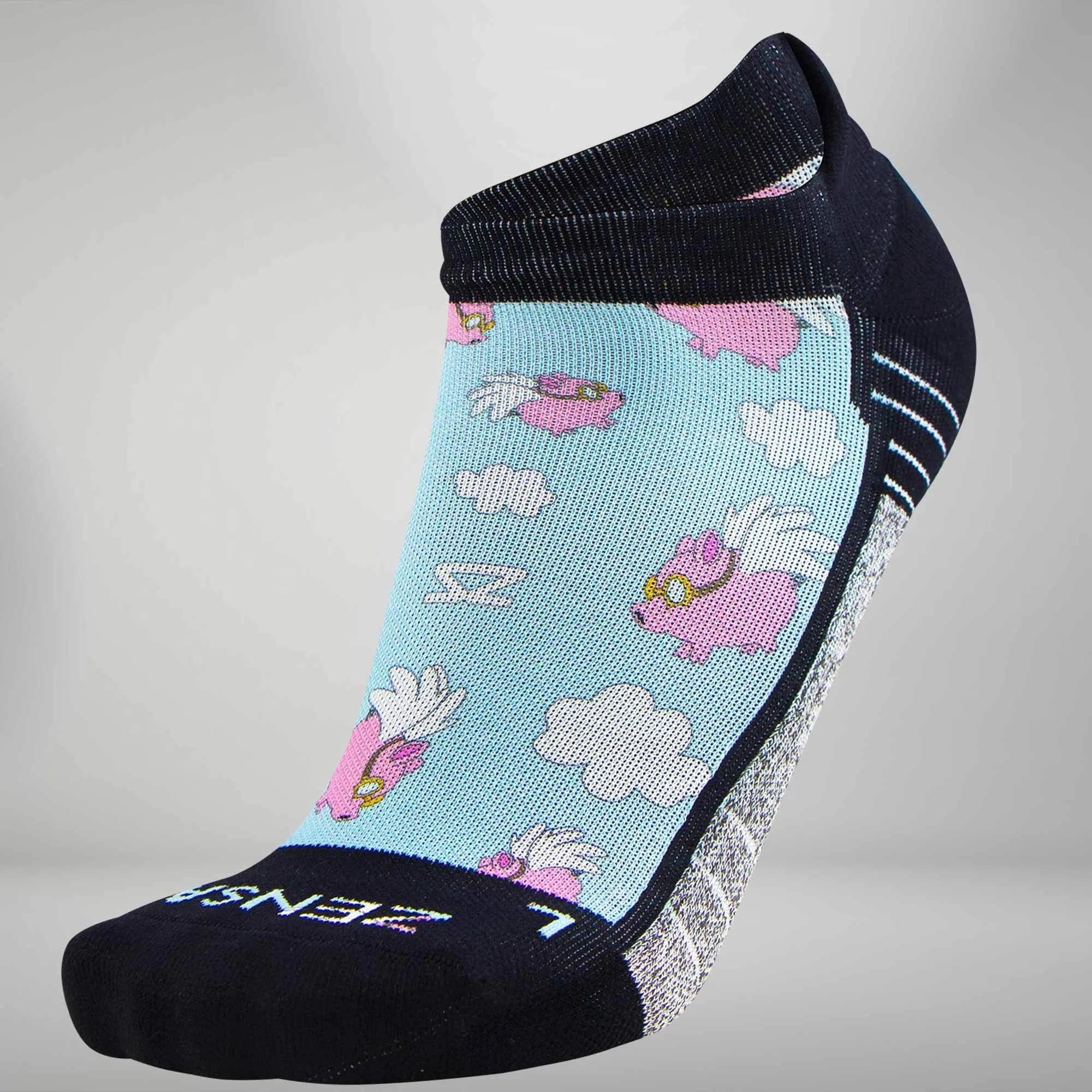 Flying Pigs Socks (No Show)