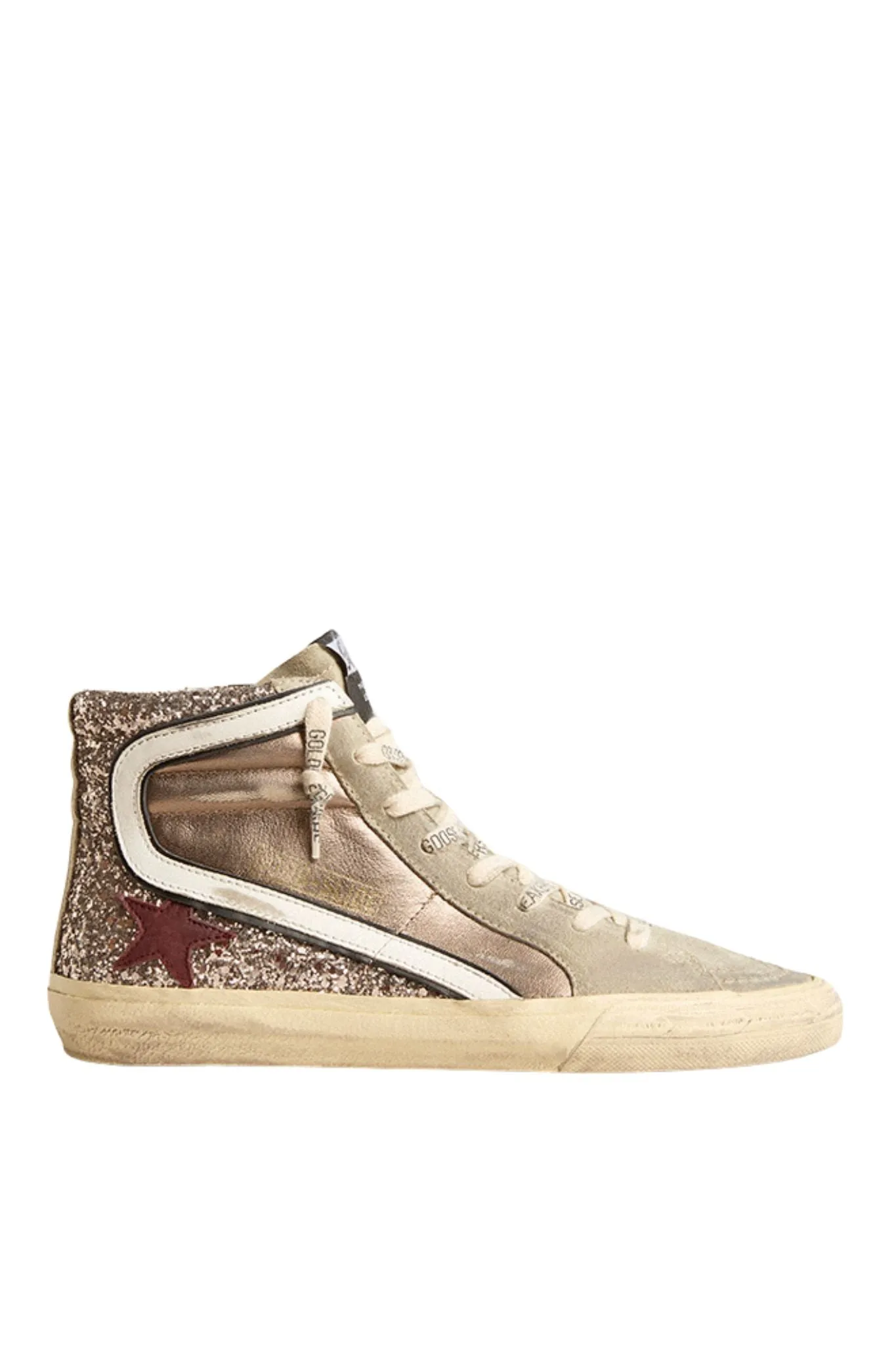 Golden Goose Slide Glitter Sneakers