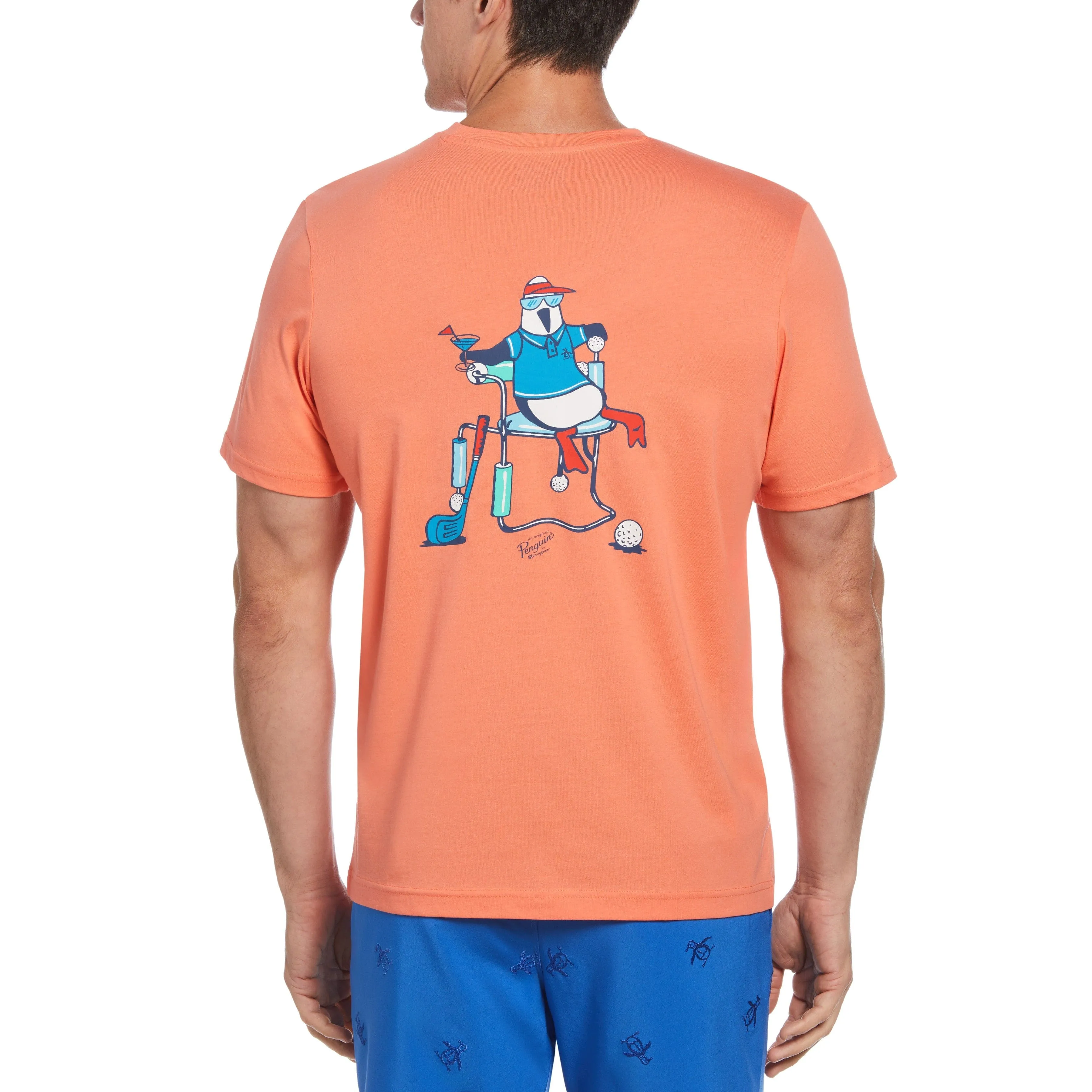 Golfing Pete Graphic Golf Tee