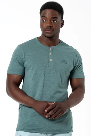 Henley T-Shirt _ 141367 _ Green