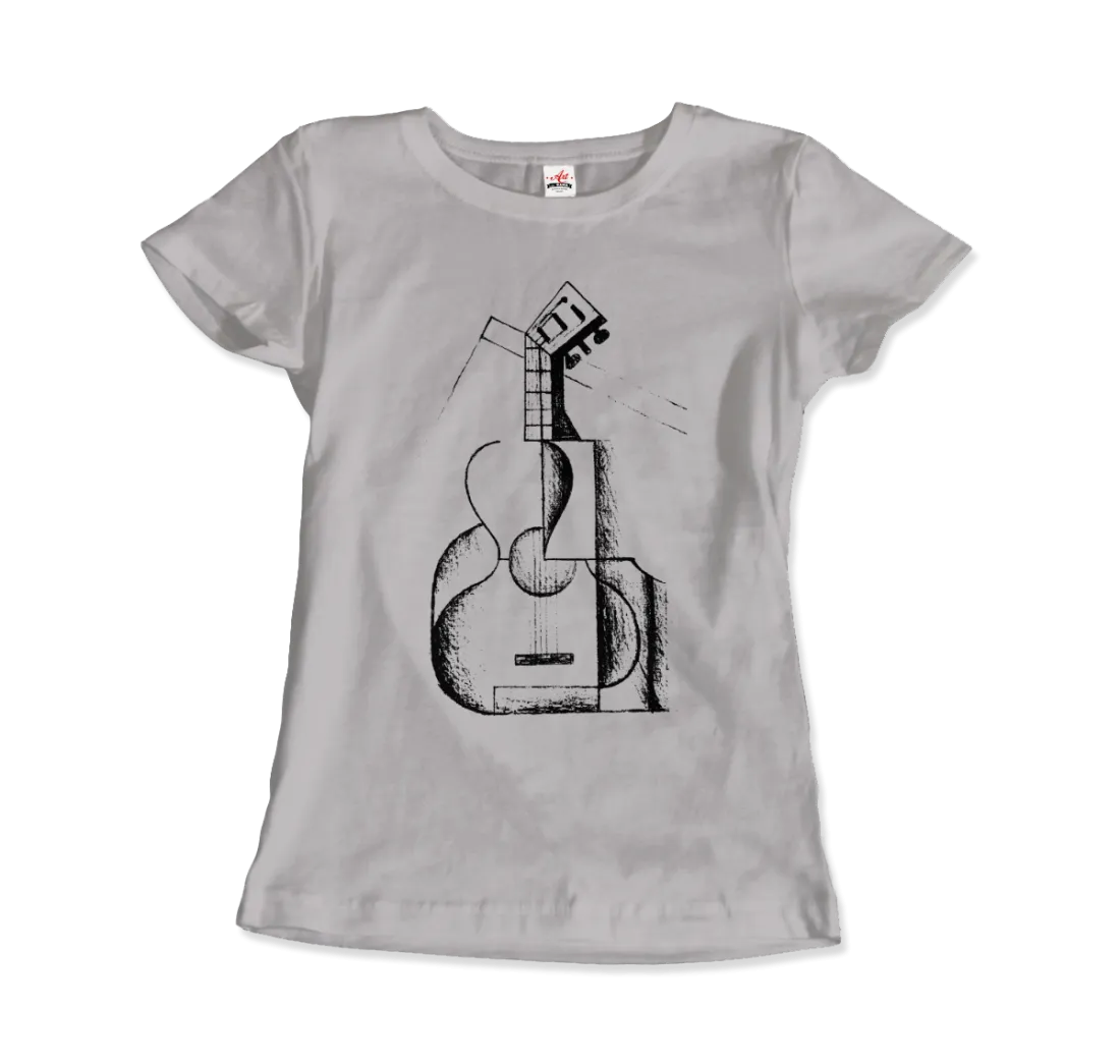 Juan Gris the Guitar 1912 Artwork T-Shirt