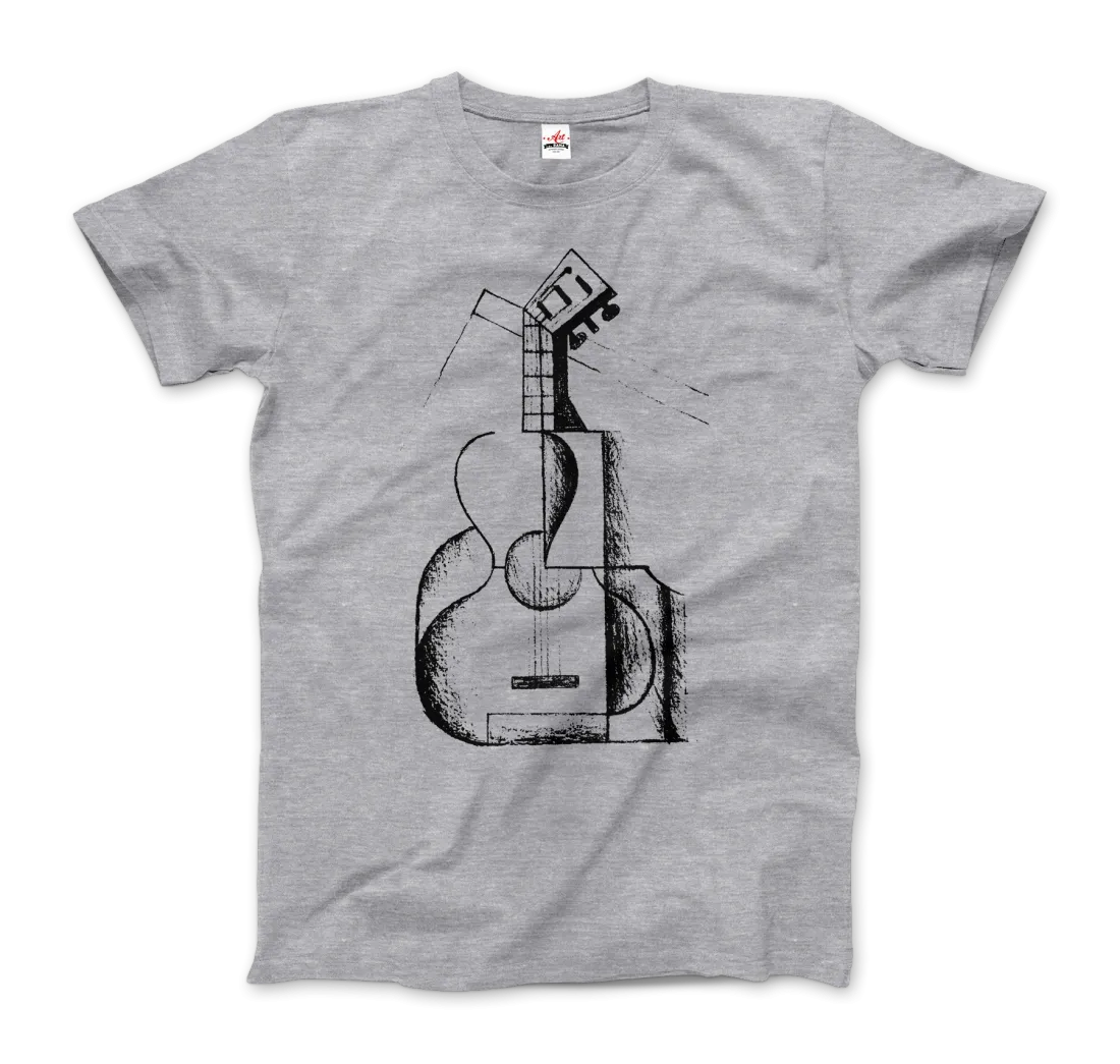 Juan Gris the Guitar 1912 Artwork T-Shirt