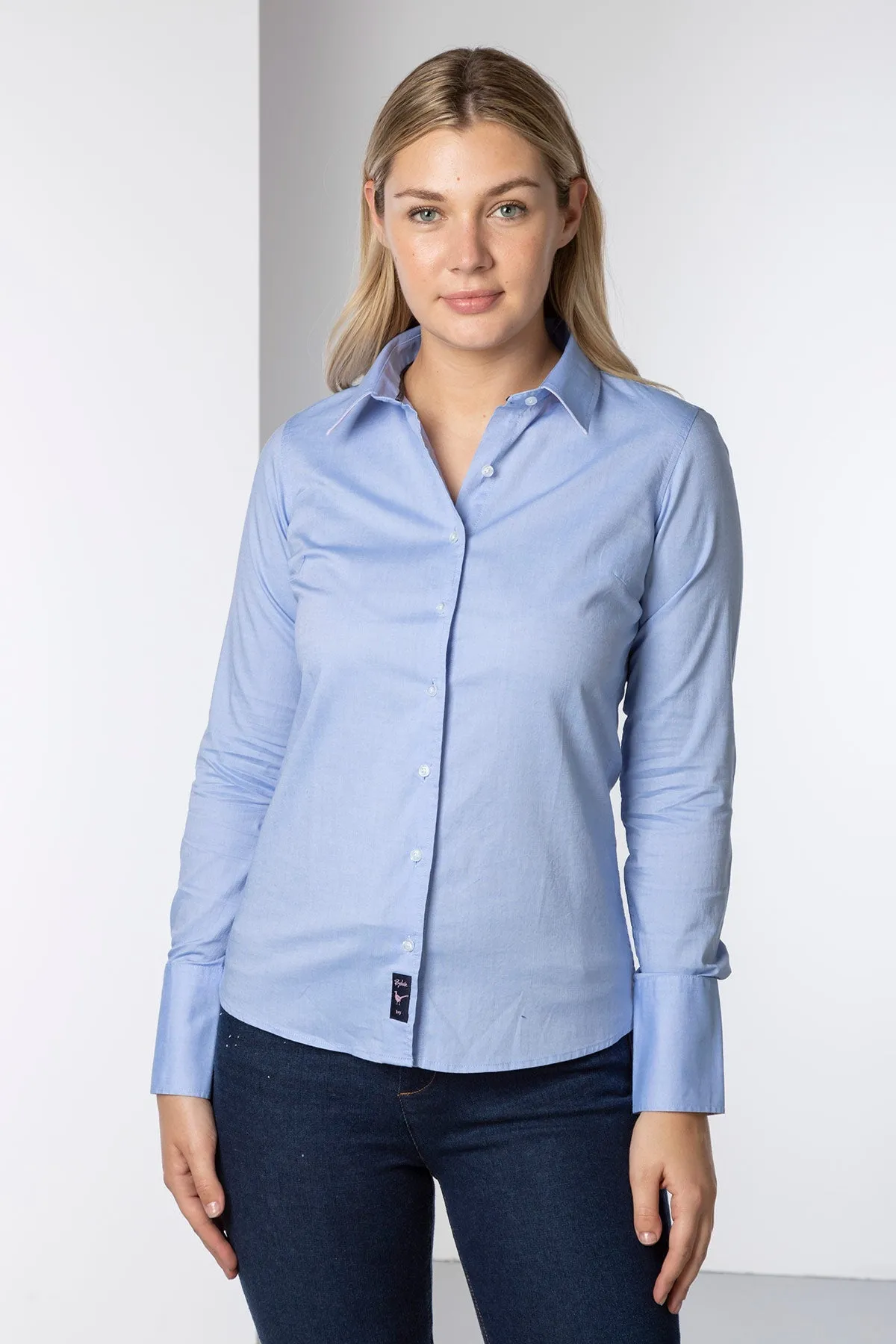 Ladies Oxford Cotton Shirt - Ivy