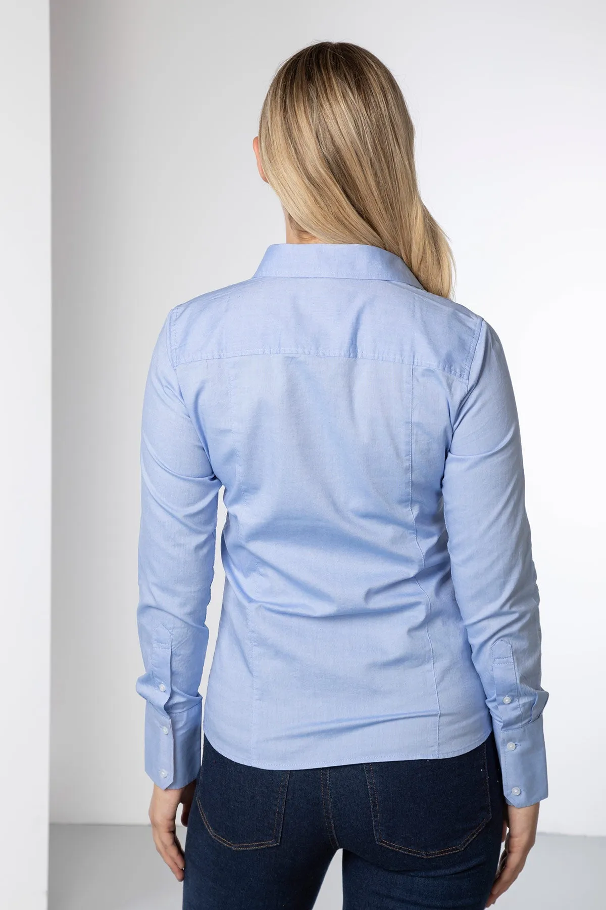 Ladies Oxford Cotton Shirt - Ivy