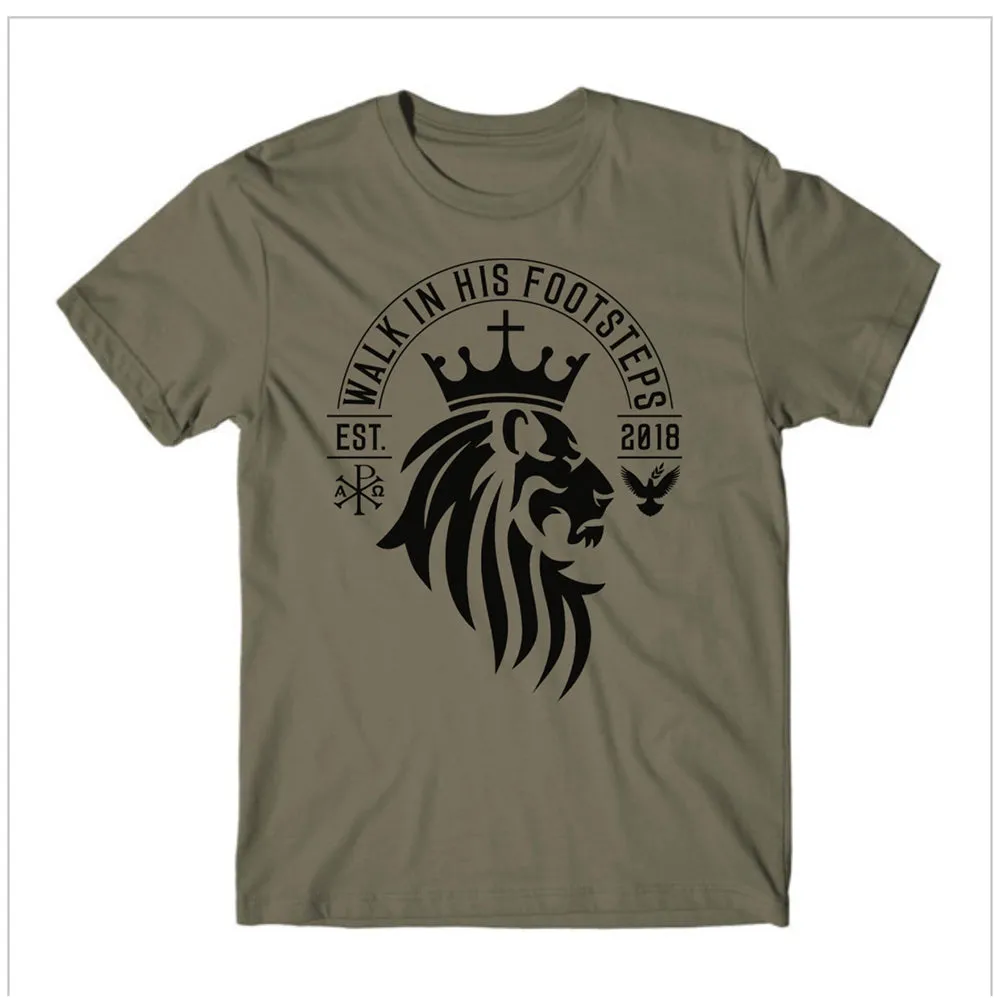 Lion of Judah - Christian Men's Premium T-shirt