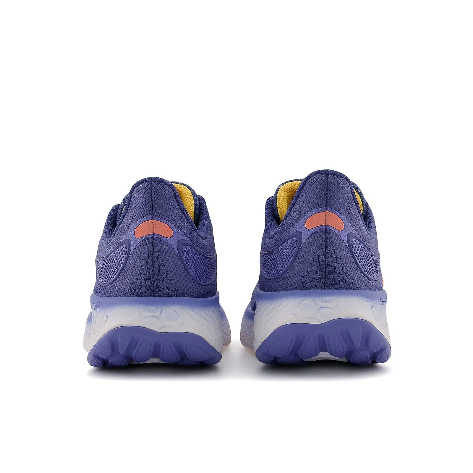 New Balance Fresh Foam X 1080 v12 Wide (Womens) - Night Sky with Vibrant Orange and Vibrant Pink