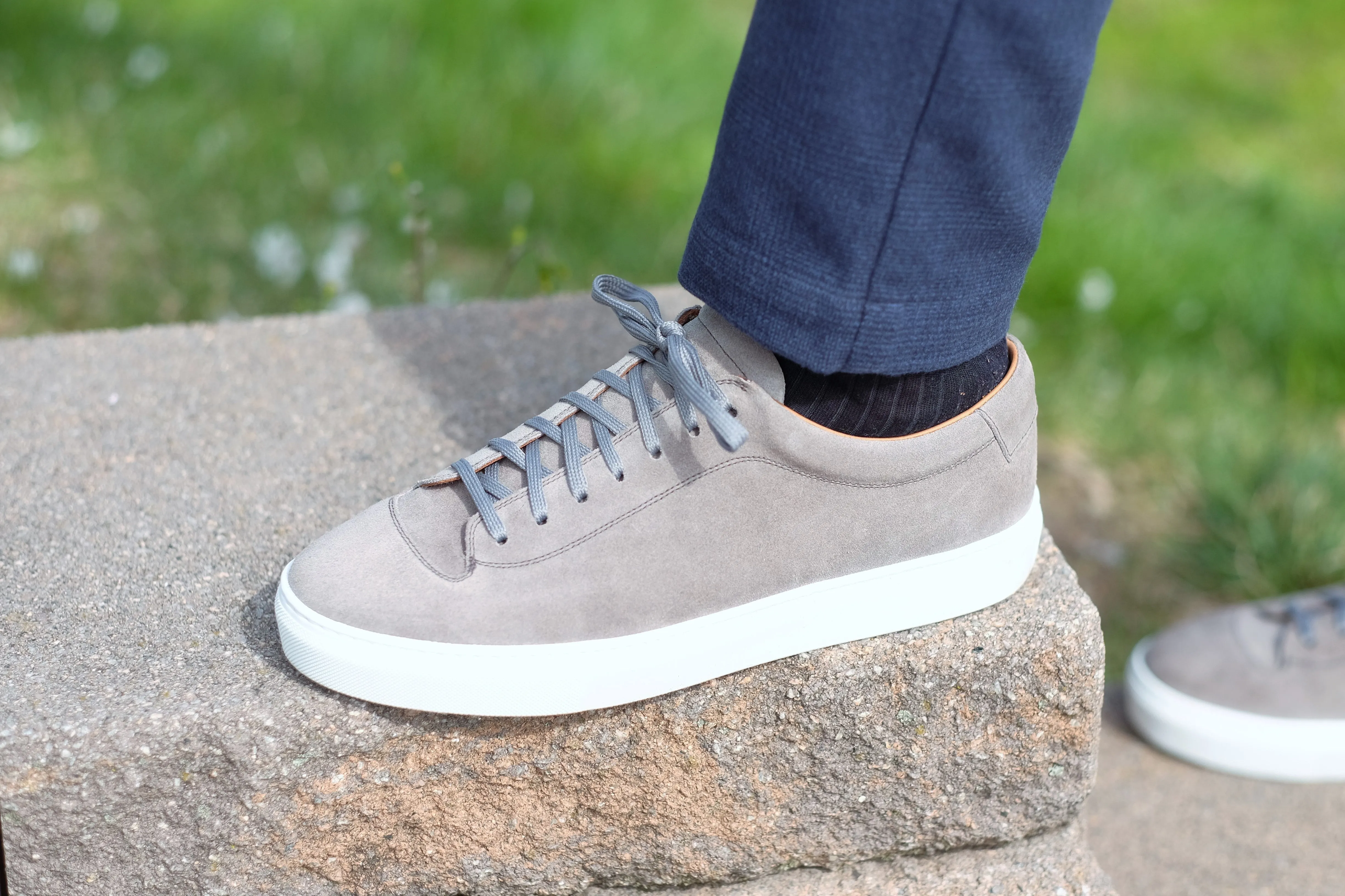 Olympia - Cloud Suede / White Sole