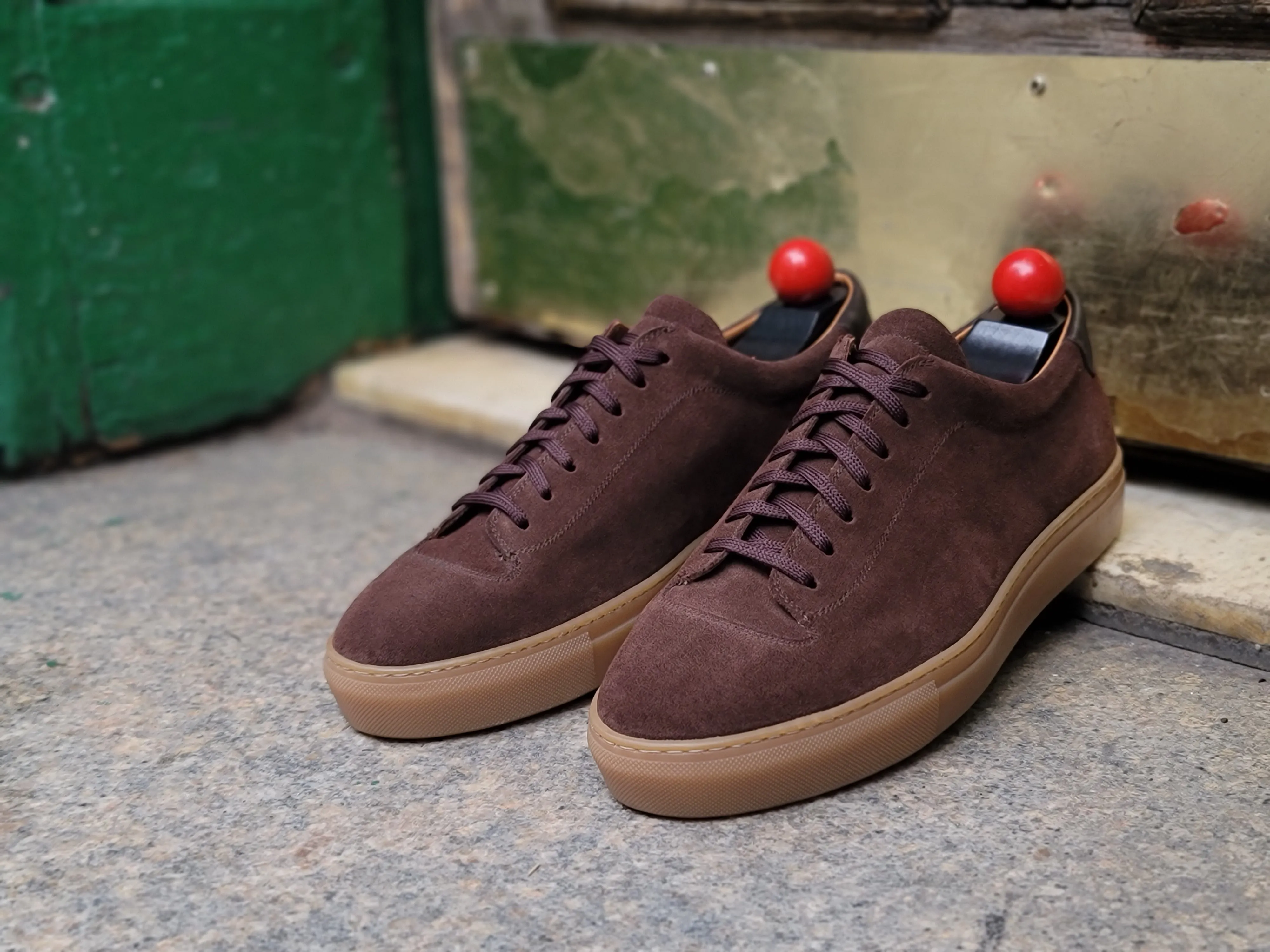 Olympia - Mocha Suede / Gum Sole