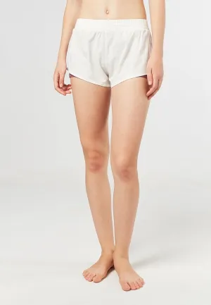 Overlay Side Mesh Shorts (White) | S - 3XL