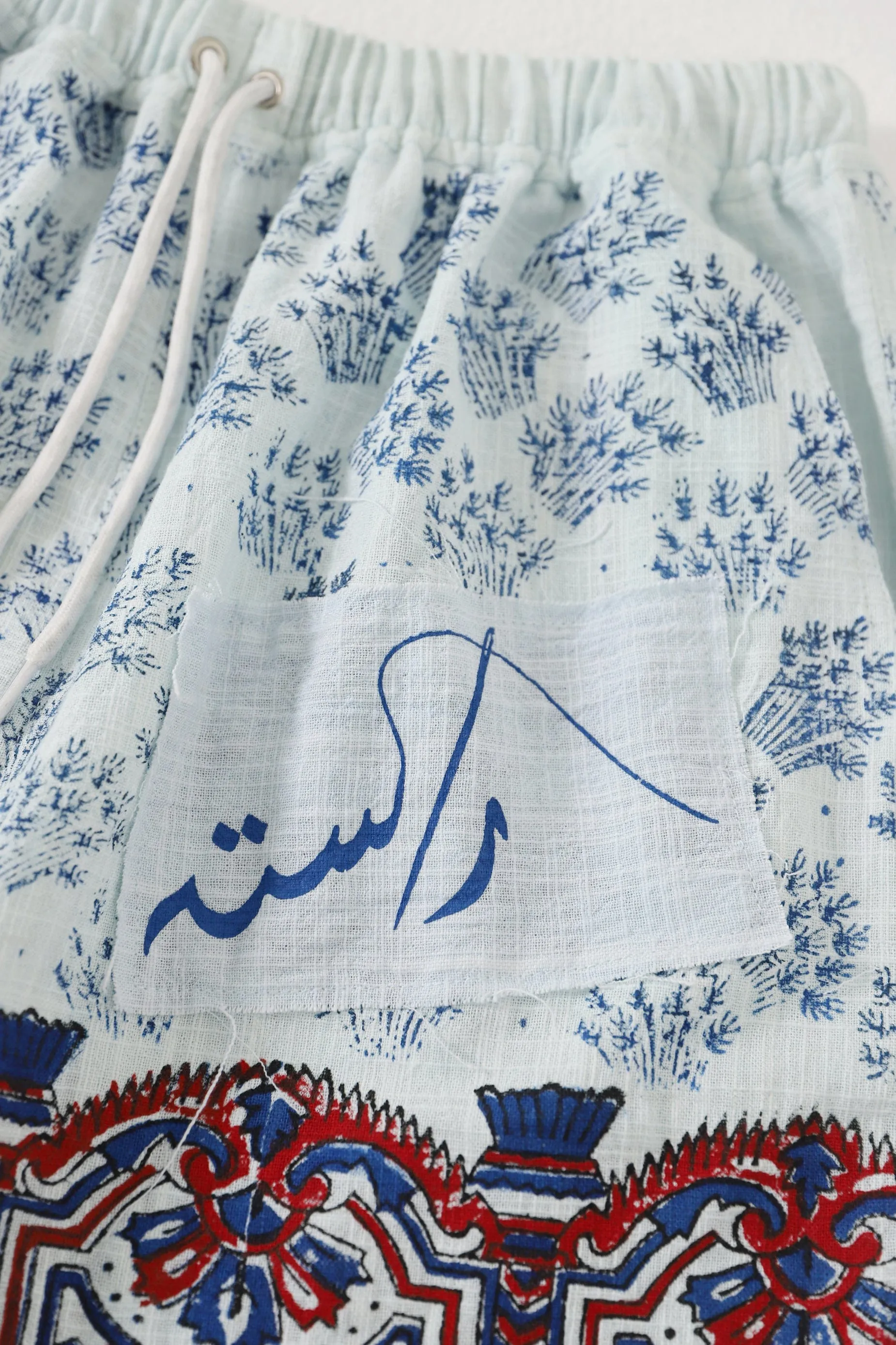 "KAHANI" HAND BLOCK PRINTED SHORTS