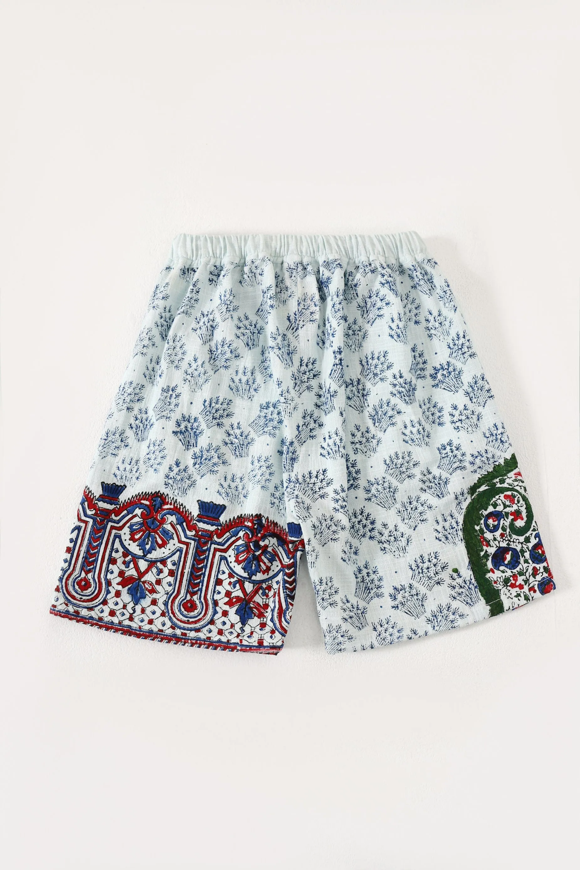 "KAHANI" HAND BLOCK PRINTED SHORTS