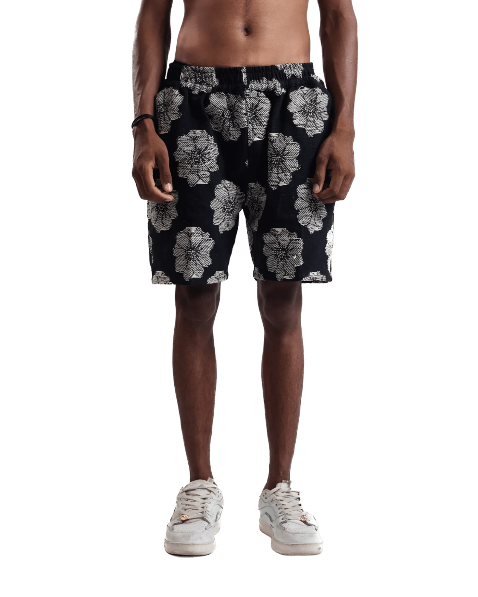 "ORLANDO" JACQUARD SHORTS