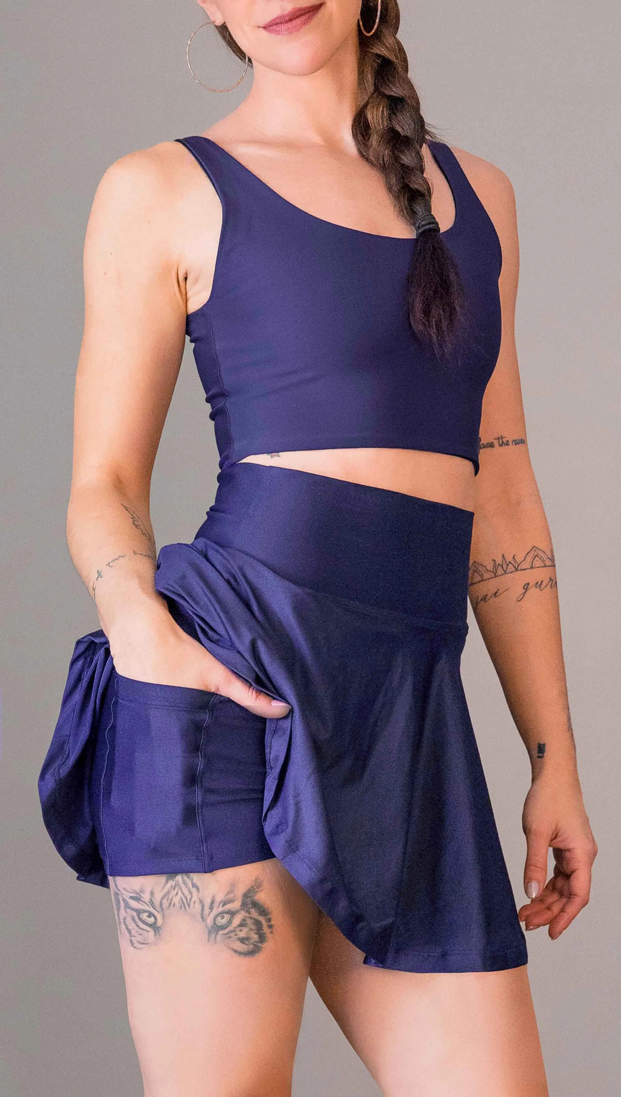 Royal Blue - Active Featherlight Skirt