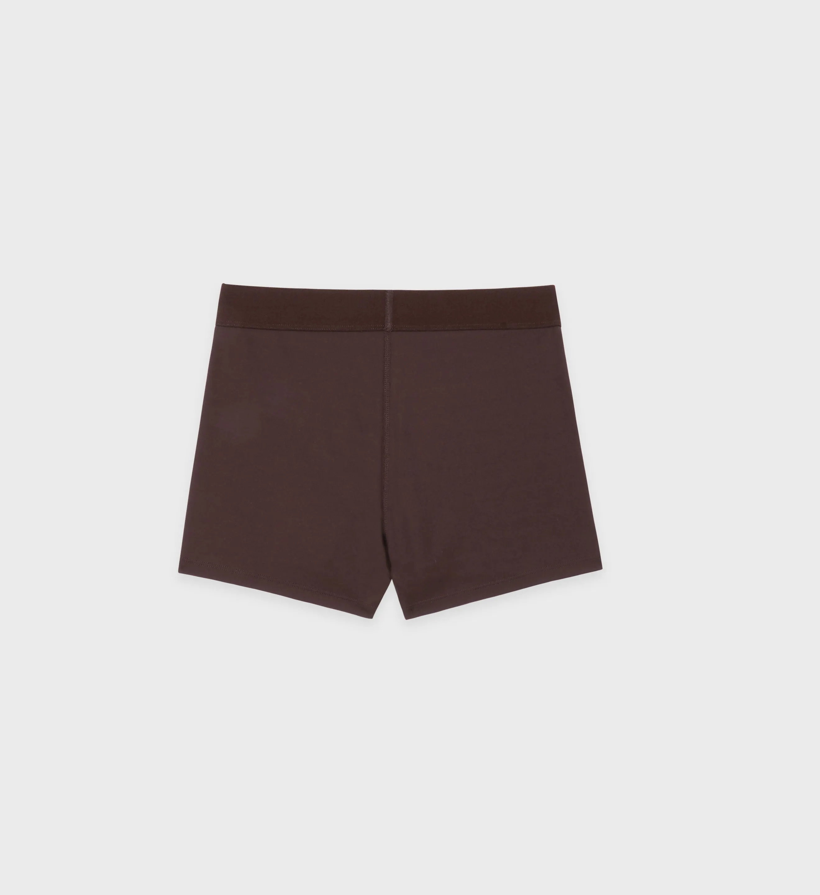 Runner Script Active Short - Chocolate/White